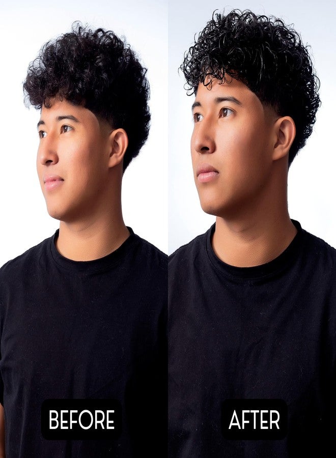 Rolda Curl Cream - Curly Hair Products for Men - Anti Frizz Curl Defining Cream with Oil Blend - Hydrates, Enhances Shine & Texture - Nourishes & Softens Strands - Non-Greasy & Lightweight (8.81 oz) - Image 5